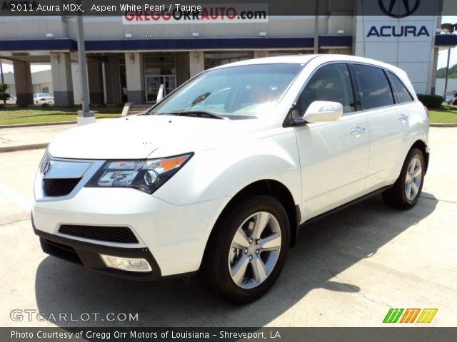 2011 Acura MDX  in Aspen White Pearl