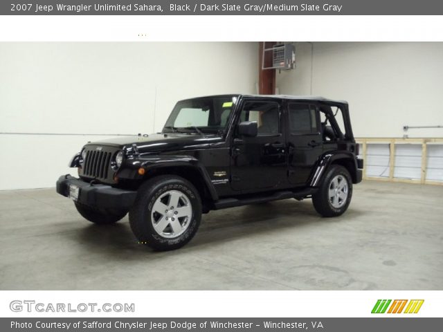 2007 Jeep Wrangler Unlimited Sahara in Black