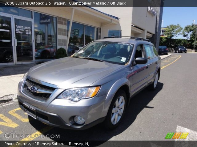 2008 Subaru Outback 2.5i Wagon in Quartz Silver Metallic