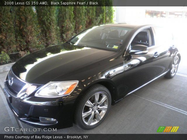 2008 Lexus GS 350 AWD in Black Sapphire Pearl