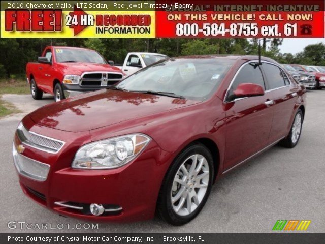 2010 Chevrolet Malibu LTZ Sedan in Red Jewel Tintcoat