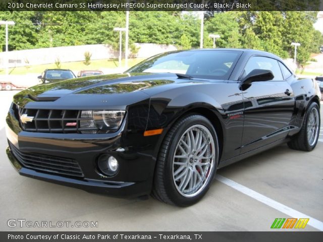 2010 Chevrolet Camaro SS Hennessey HPE600 Supercharged Coupe in Black