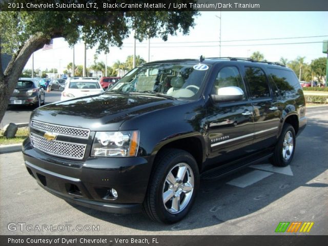 2011 Chevrolet Suburban LTZ in Black Granite Metallic