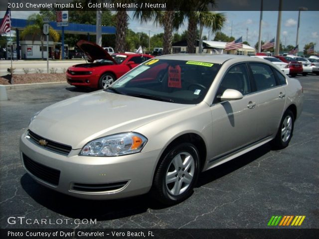 2010 Chevrolet Impala LS in Gold Mist Metallic