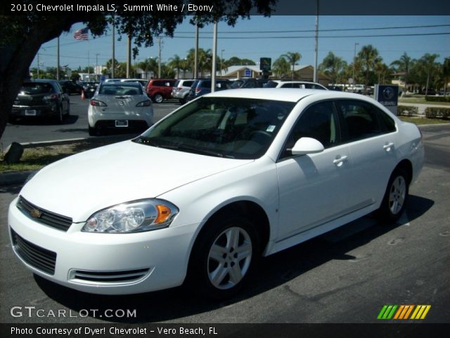 2010 Chevrolet Impala LS in Summit White