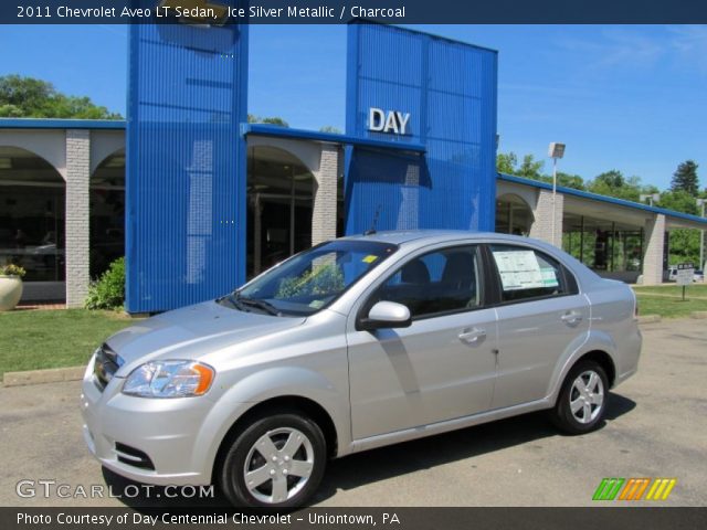 2011 Chevrolet Aveo LT Sedan in Ice Silver Metallic