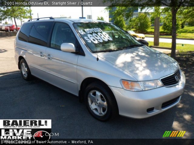 2001 Honda Odyssey EX in Starlight Silver
