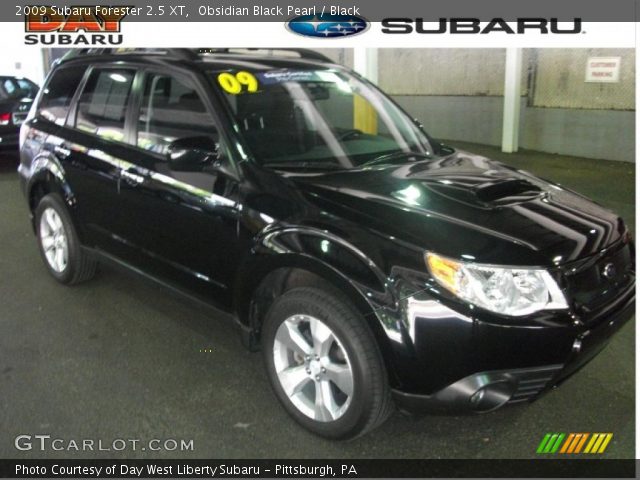 2009 Subaru Forester 2.5 XT in Obsidian Black Pearl