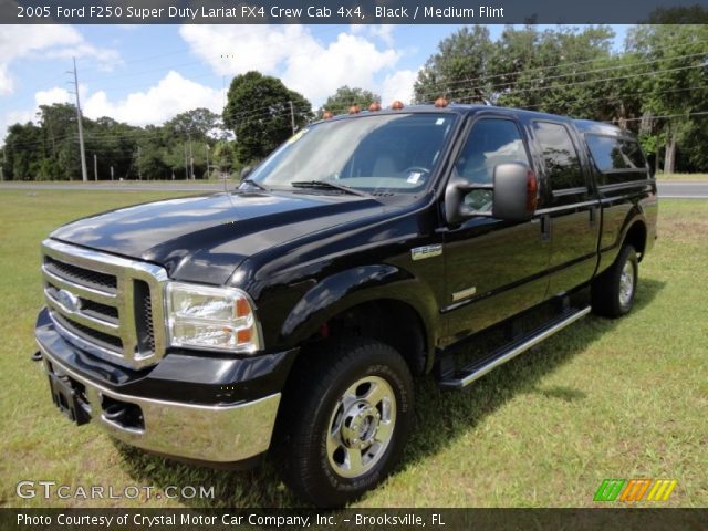 2005 Ford F250 Super Duty Lariat FX4 Crew Cab 4x4 in Black
