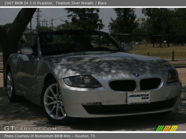 2007 BMW Z4 3.0i Roadster in Titanium Silver Metallic