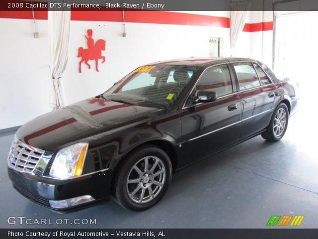 2008 Cadillac DTS Performance in Black Raven