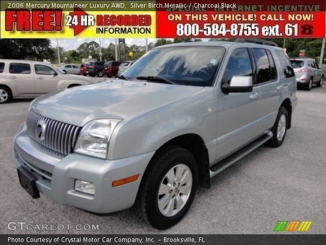 2006 Mercury Mountaineer Luxury AWD in Silver Birch Metallic