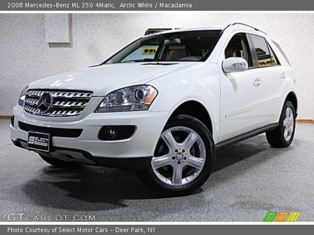 2008 Mercedes-Benz ML 350 4Matic in Arctic White