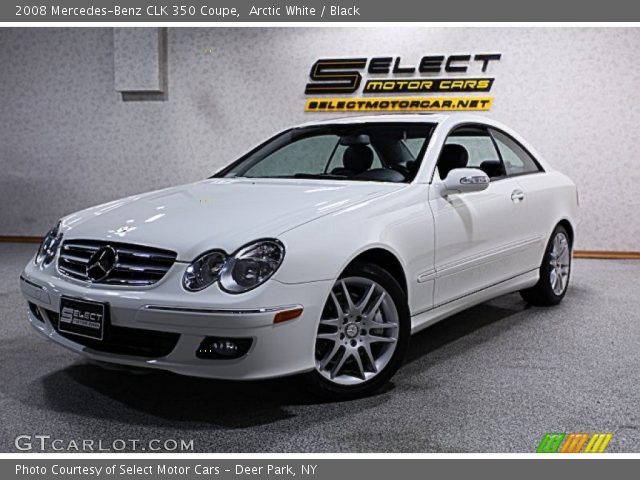 2008 Mercedes-Benz CLK 350 Coupe in Arctic White