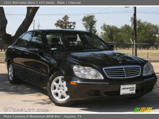 2001 Mercedes-Benz S 430 Sedan in Black