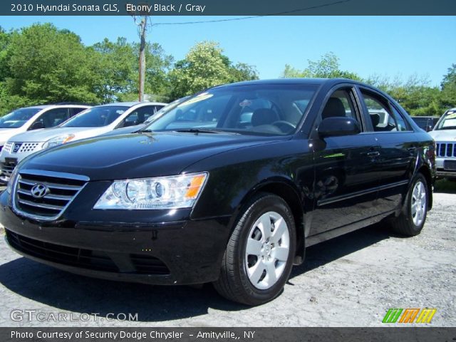 2010 Hyundai Sonata GLS in Ebony Black