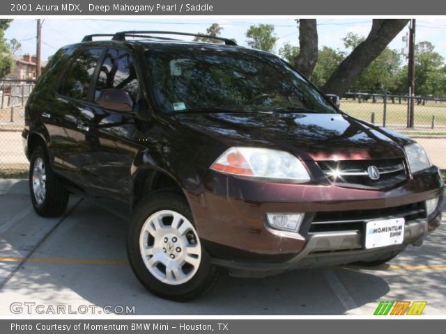 2001 Acura MDX  in Deep Mahogany Pearl