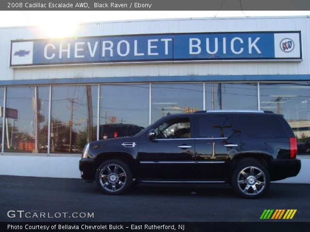 2008 Cadillac Escalade AWD in Black Raven
