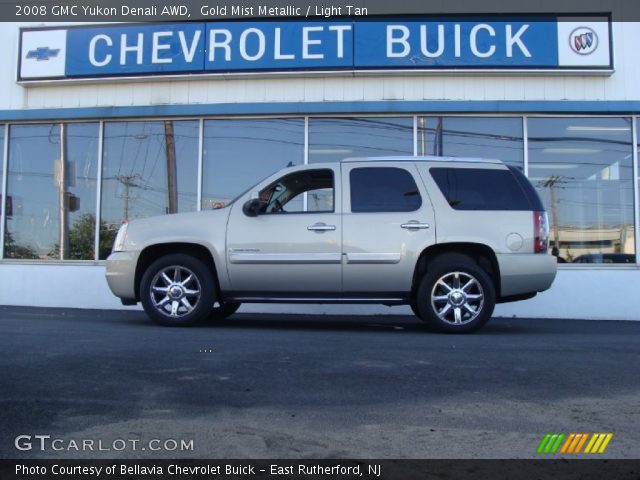 2008 GMC Yukon Denali AWD in Gold Mist Metallic