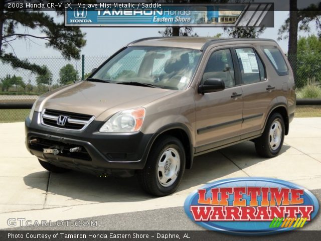 2003 Honda CR-V LX in Mojave Mist Metallic