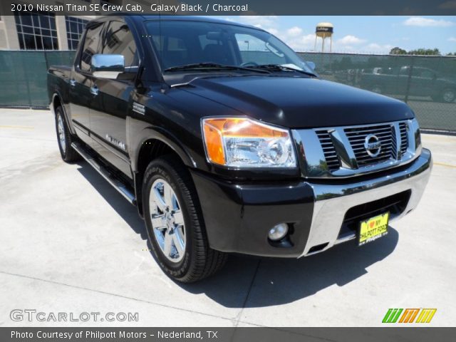 2010 Nissan Titan SE Crew Cab in Galaxy Black