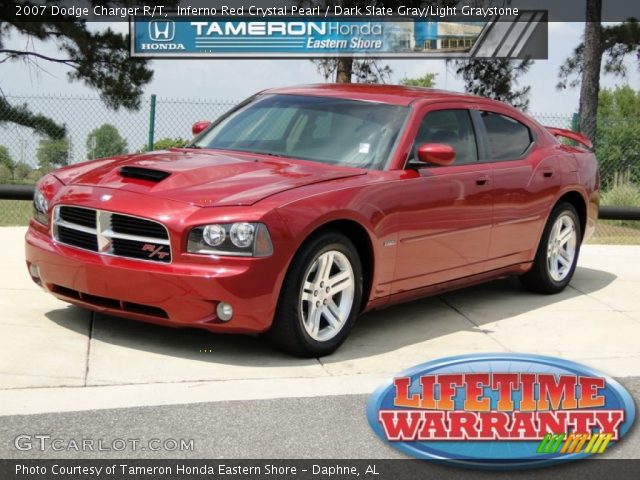 2007 Dodge Charger R/T in Inferno Red Crystal Pearl