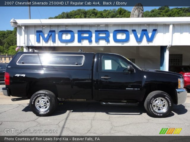 2007 Chevrolet Silverado 2500HD LT Regular Cab 4x4 in Black