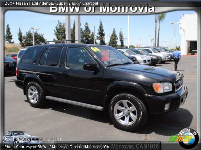 2004 Nissan Pathfinder SE in Super Black