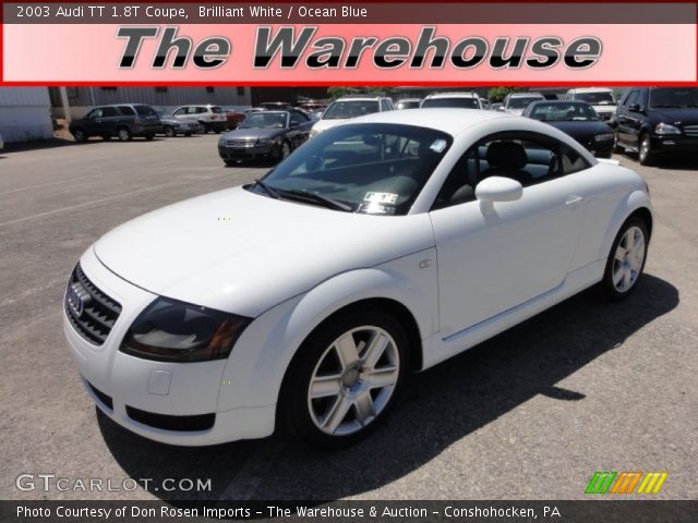 2003 Audi TT 1.8T Coupe in Brilliant White