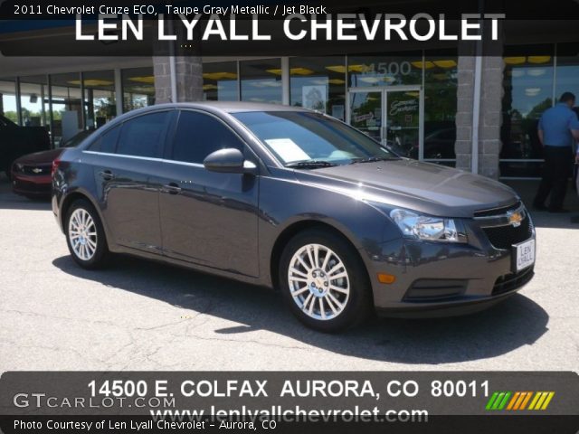 2011 Chevrolet Cruze ECO in Taupe Gray Metallic