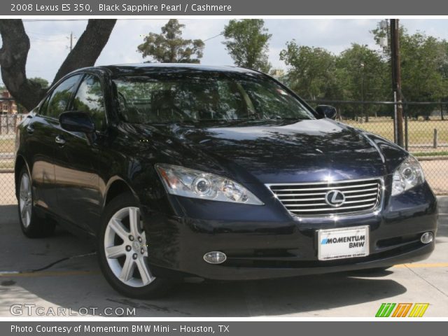 2008 Lexus ES 350 in Black Sapphire Pearl