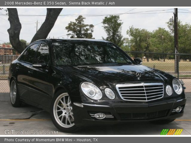 2008 Mercedes-Benz E 350 Sedan in Sienna Black Metallic