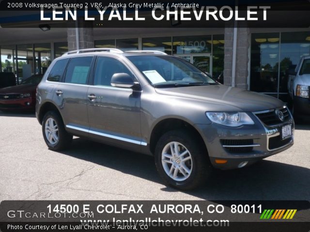 2008 Volkswagen Touareg 2 VR6 in Alaska Grey Metallic