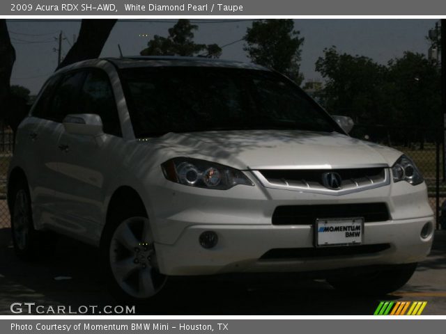 2009 Acura RDX SH-AWD in White Diamond Pearl
