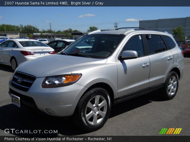 2007 Hyundai Santa Fe Limited 4WD in Bright Silver