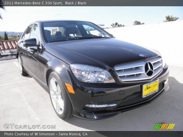 2011 Mercedes-Benz C 300 Sport in Black