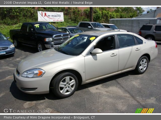 2008 Chevrolet Impala LS in Gold Mist Metallic