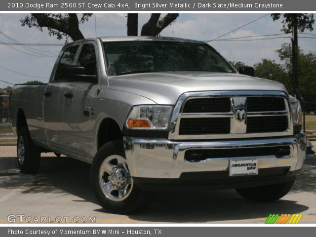 2010 Dodge Ram 2500 ST Crew Cab 4x4 in Bright Silver Metallic