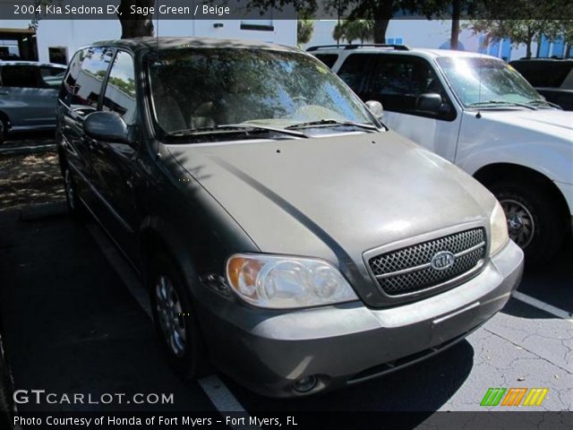 2004 Kia Sedona EX in Sage Green