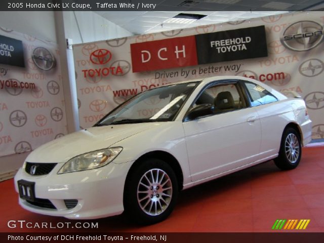 2005 Honda Civic LX Coupe in Taffeta White