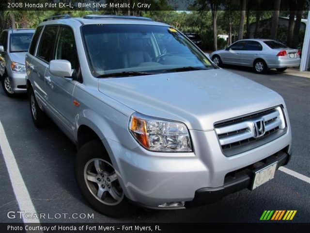 2008 Honda Pilot EX-L in Billet Silver Metallic