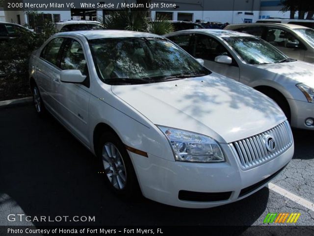 2008 Mercury Milan V6 in White Suede