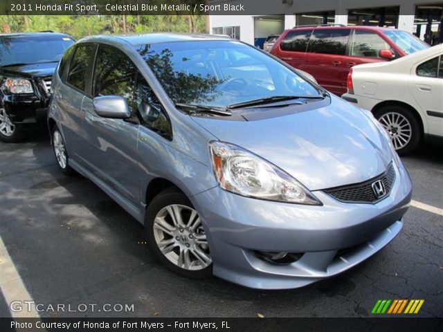 2011 Honda Fit Sport in Celestial Blue Metallic