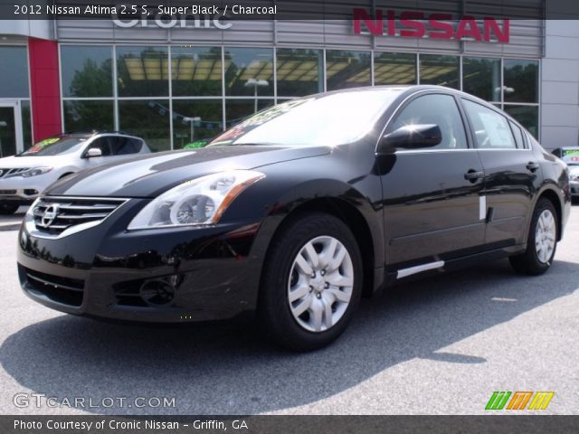 2012 Nissan Altima 2.5 S in Super Black