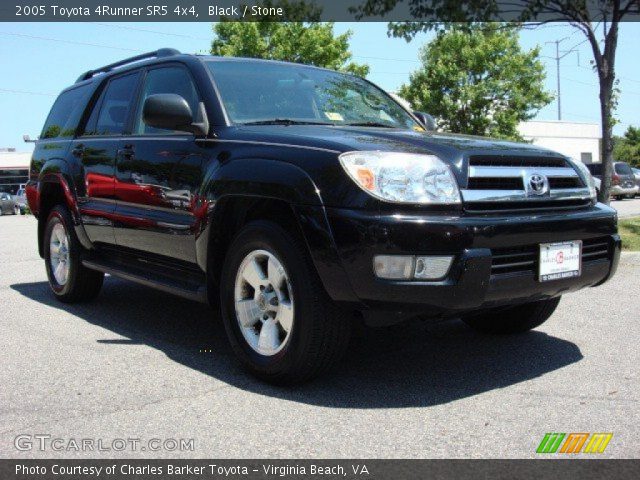 2005 Toyota 4Runner SR5 4x4 in Black