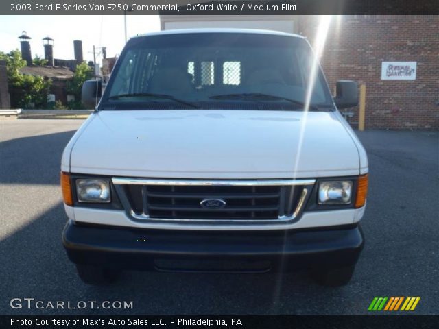 2003 Ford E Series Van E250 Commercial in Oxford White