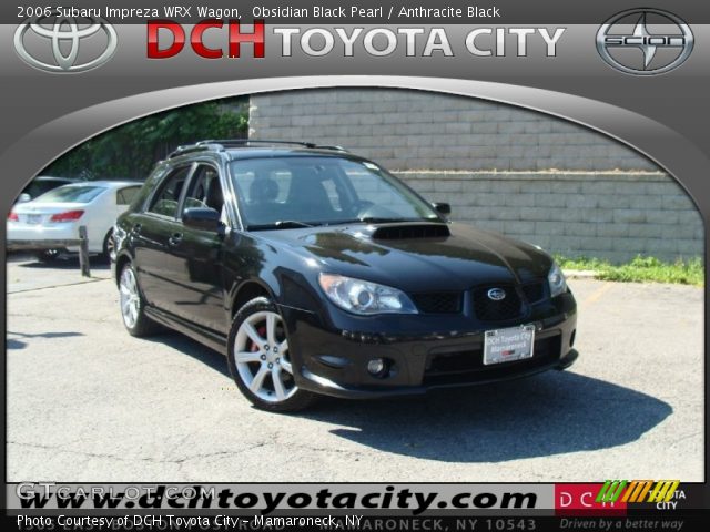 2006 Subaru Impreza WRX Wagon in Obsidian Black Pearl