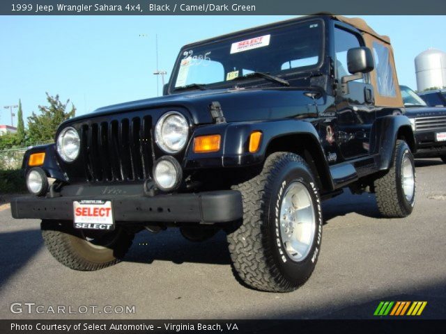 1999 Jeep Wrangler Sahara 4x4 in Black