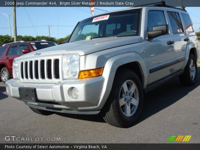 2006 Jeep Commander 4x4 in Bright Silver Metallic
