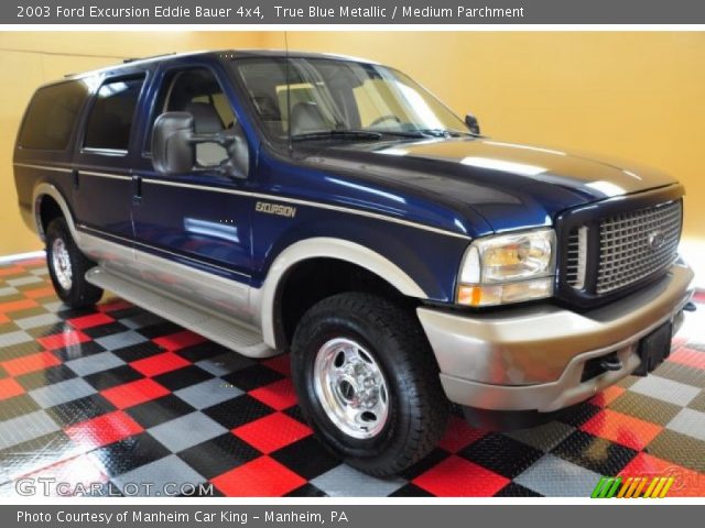 2003 Ford Excursion Eddie Bauer 4x4 in True Blue Metallic